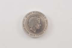 2015 Tuvalu $2 Goddesses Of Olympus Athena 2 Oz Silver Coin Box & COA