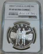 2004-P Lewis & Clark Sil PRF Dol NGC PF69UC