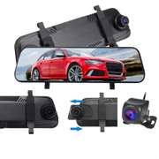 9.66 in 1080P Car Rear View Mirror DVR Camera Dash Cam