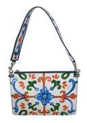 DOLCE & GABBANA  White Majolica Women Shoulder Borse 100% Leather Bag