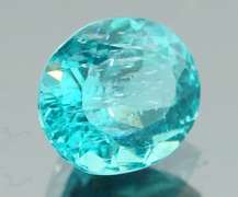 Vivid 2.47ct rare paraiba blue Apatite