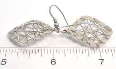 Modern Sterling Silver Earrings