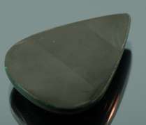 Glistening 59ct collectors black Malachite
