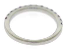 Fabulous White Gold Diamond & Ruby Band