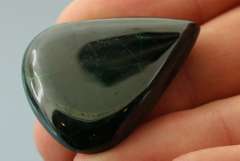 Glistening 59ct collectors black Malachite