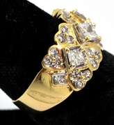 Dazzling 18KT 1.18CTW Diamond Band Ring