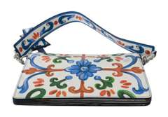 DOLCE & GABBANA  White Majolica Women Shoulder Borse 100% Leather Bag