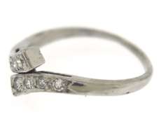 Favorite White Gold Diamond Bypass Ring
