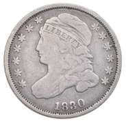 1830 Capped Bust Dime