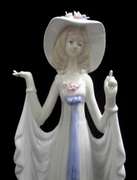 OOH LA LA Sister 14inc Porcelain Figurine