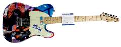 Bruce Springsteen, Keith Richards Autographed Guitar