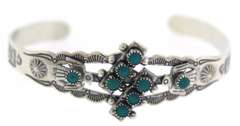 Southwest Style Turquoise Cuff Bangle
