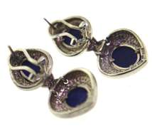 Sterling Silver Lapis Earrings