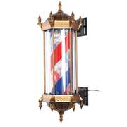 LED Classic Barber Sign Rotating Illuminating Pole