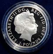 2014 Lunar Year of the Horse UK 1 OZ Silver Coin