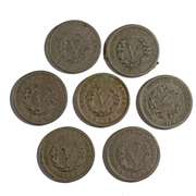 1884 87 89 91 93 95& 96 Full RIm V Nickels