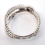 Dramatic Diamond Ring in 14K White Gold