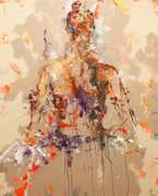 Bold Abstract Ballerina Painting