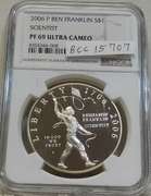 2006-P Franklin, Scientist Sil PRF Dol NGC PF69UC