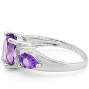 Sterling Silver Amethyst Ring