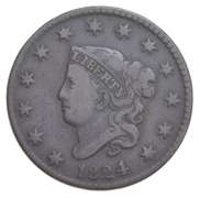 1824 Matron Head Large Cent