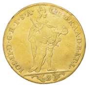 1783 Hungary 2 Dukat Gold Coin