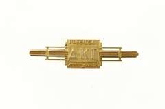 10K Yellow Gold Delta Kappa Gamma Female Educator Bar Pin/Brooch