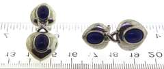 Sterling Silver Lapis Earrings