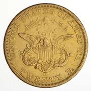 1850-O $20.00 Liberty Head Gold Double Eagle
