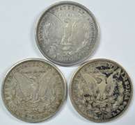 Scarce 1878-P 8TF, 1900-S, & 1904-S Morgan Dollars