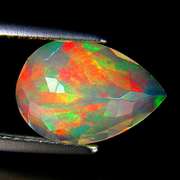 AAA 1.98ct full floral harlequin fully faceted Welo Opal
