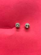 14k gold diamond studs 1.50 carat in total weight