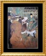 Henri Toulouse Lautrec, Quadrille at the Moulin Rouge
