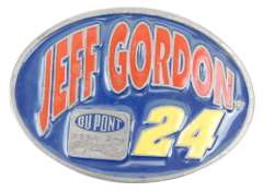 1995 Jeff Gordon Enameled Belt Buckle