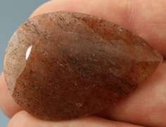 Huge! 33.25ct untreated Red Dot Andesine