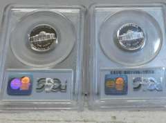 1970-S & 1971-S PRF Jeff Nic PCGS PR67 & 66 DCamDCam