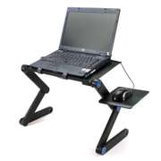 Folding Table Stand Laptop with Mouse Holder