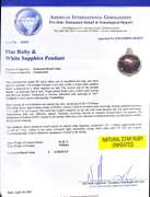 Extremely Rare Unheated Gargantuan 59.89CTW 59.89 CT Star Ruby & White Sapphire Pendant in Vermeil