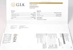 Rare GIA Certified Unheated Ruby & Diamond Platinum Ring