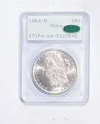 MS64 1884-O Morgan Silver Dollar - CAC - Graded PCGS