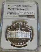 1992-P White House Sil PRF Dol NGC PF69UC