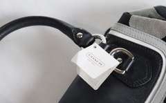 Black, White and Grey Signature Coach