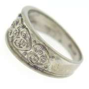 Gorgeous Diamond Accent Etruscean Style Band