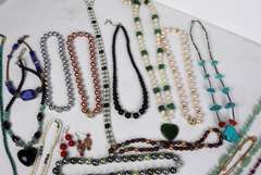 Colorful Group Lot of Costume Jewelry