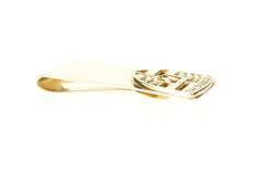 14K Yellow Gold Porsche Logo Car Enthusiast Money Clip