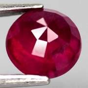 Amazing blood red 2.14ct Ruby solitaire