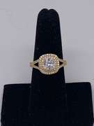Sterling Silver/GP Gemstone Ring