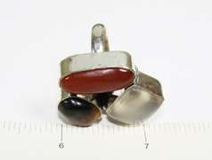 Exceptional Colors Natural Stone Ethnic Handcrafted Ring
