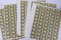 10 1962 Dag Hamerjold  4 Cent Inverted Error Sheets