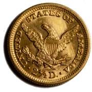 1903 Gold Choice  BU Liberty Quarter Eagle